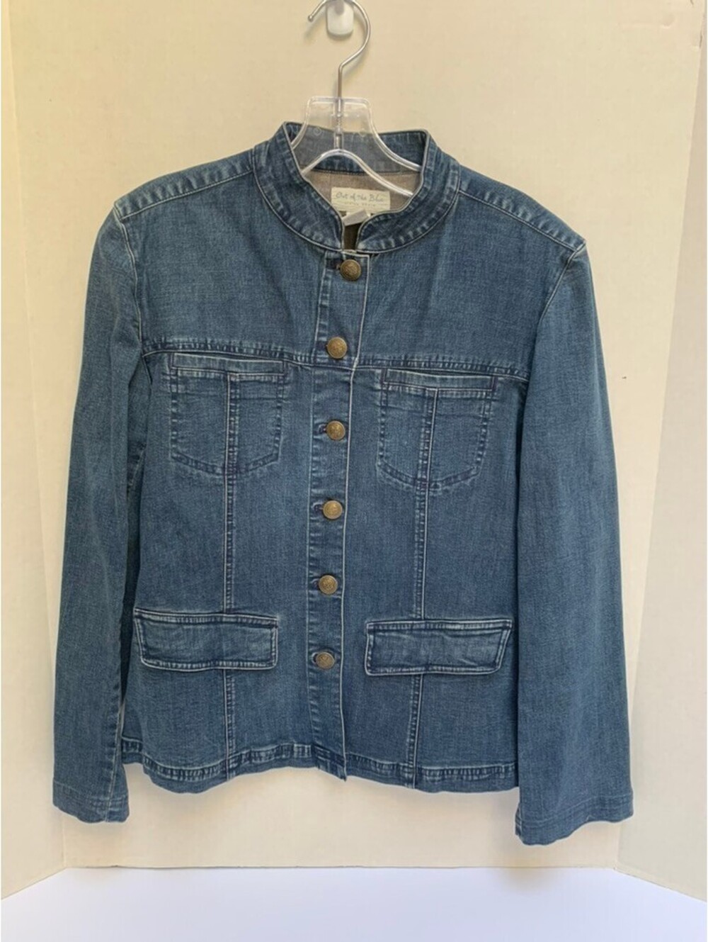 Vintage J Jill Out of the Blue Denim Jacket Size S Med Wash